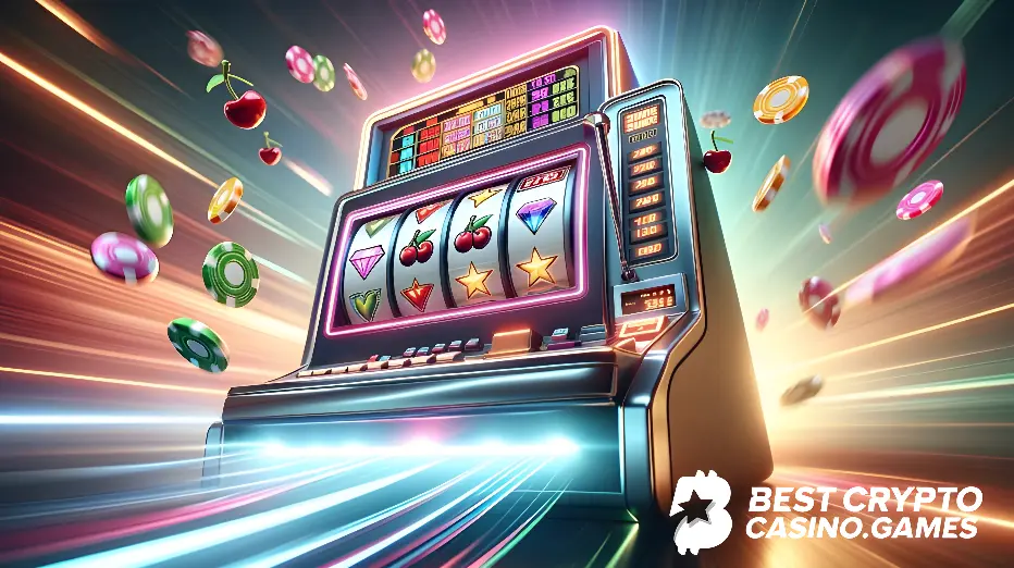 What triggers a slot machine to hit?